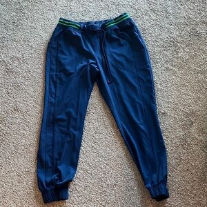 HEARTSOUL NAVY BLUE SCRUB SUIT JOGGER BOTTOM SIZE SMALL PETITE